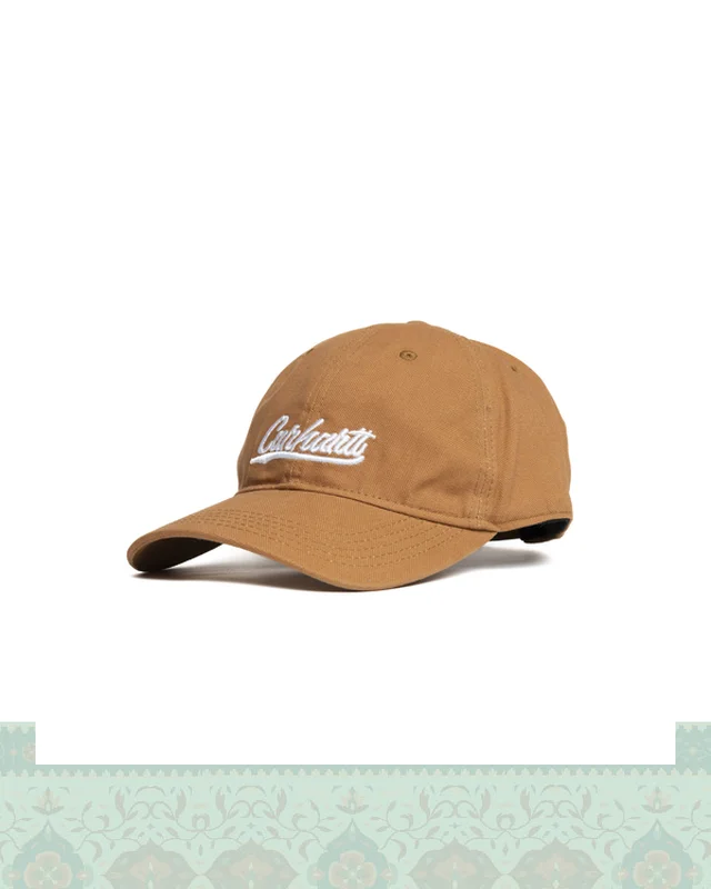 عکس کلاه بیسبالی كتان Dad’s cap اورجینال گلدوزی carhartt