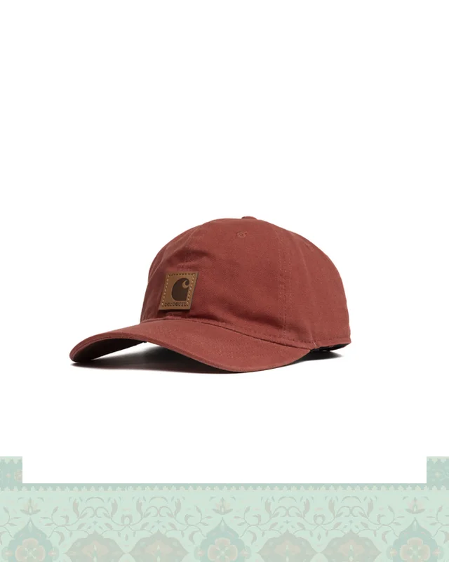 خرید کلاه بیسبالی کتان Dad’s cap اورجینال چرم دوزی carhartt  ارزی
