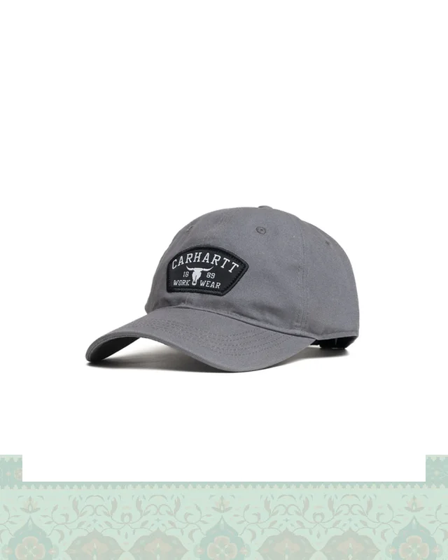خرید کلاه بیسبالی كتان Dad’s cap اورجینال تکه دوزی carhartt  در اروپا و آمریکا