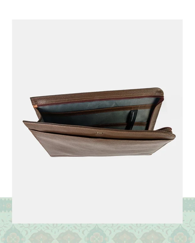 ارسال و فروش کیف کلاچ چرم مردانه مدل 42000183  در خارج از کشور