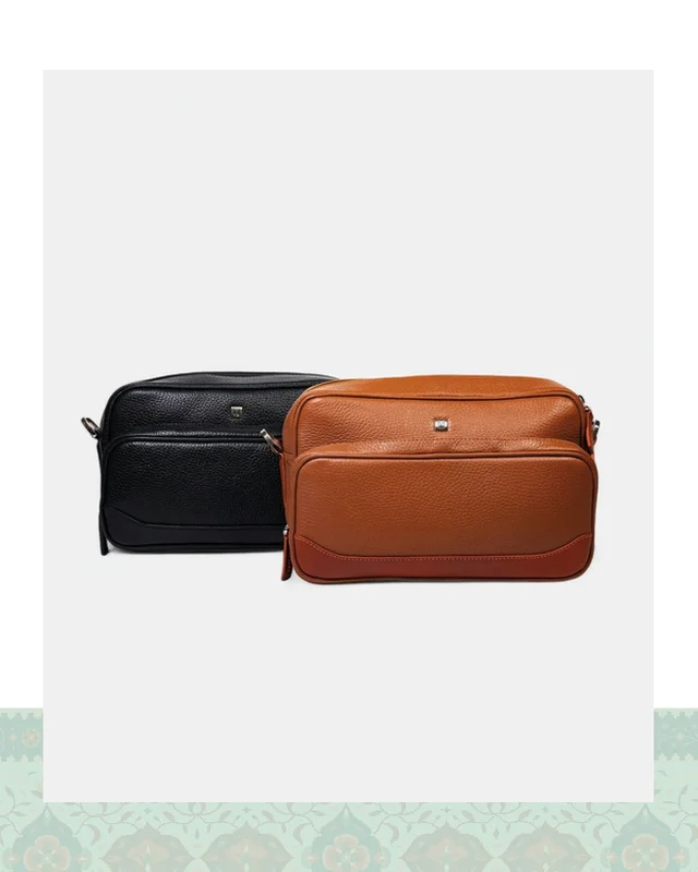کیف کراس بادی چرم زنانه مدل 430006  در دیارلند