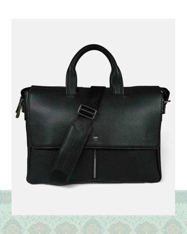 ارسال و فروش کیف اداری چرم مردانه مدل 4300058  در خارج از کشور