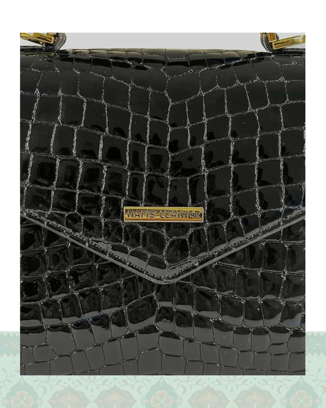 عکس کیف چرم زنانه دوشی ساعدی مدل 4300054