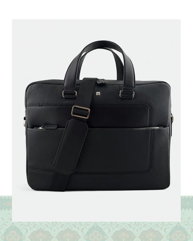 ارسال و فروش کیف اداری چرم مردانه مدل 43000110  در خارج از کشور