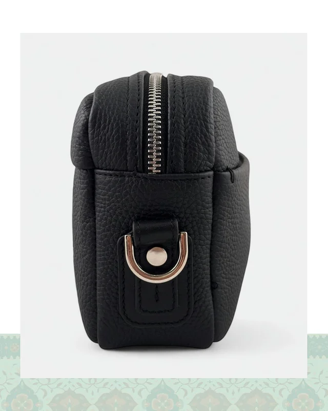 عکس کیف کراس بادی چرم مردانه مدل 43000108