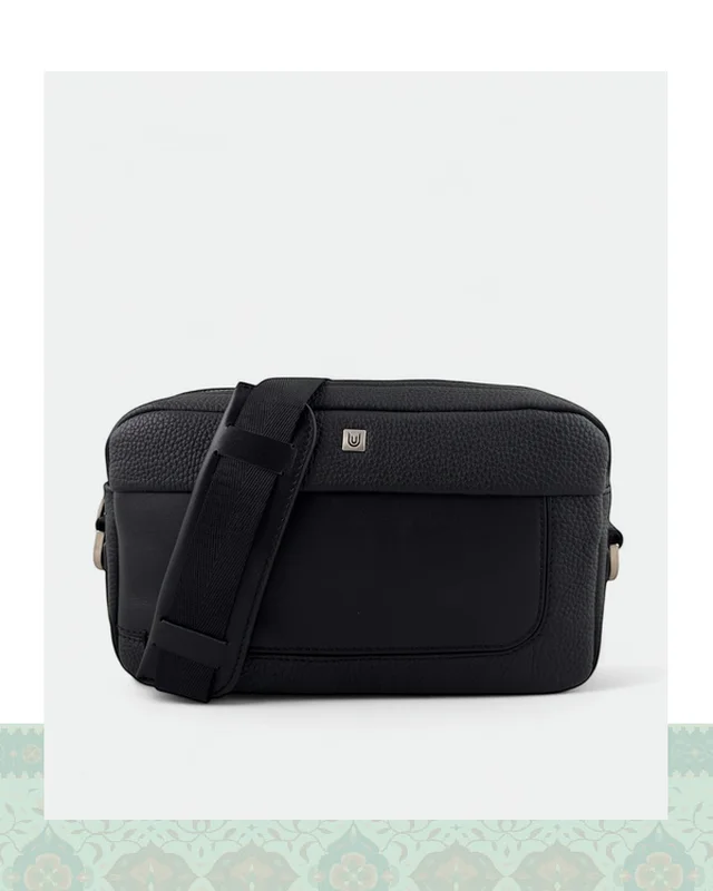 ارسال و فروش کیف کراس بادی چرم مردانه مدل 43000108  در خارج از کشور