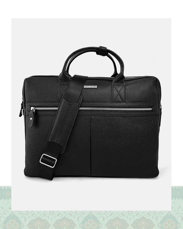 ارسال و فروش کیف اداری چرم مردانه مدل 43000175  در خارج از کشور