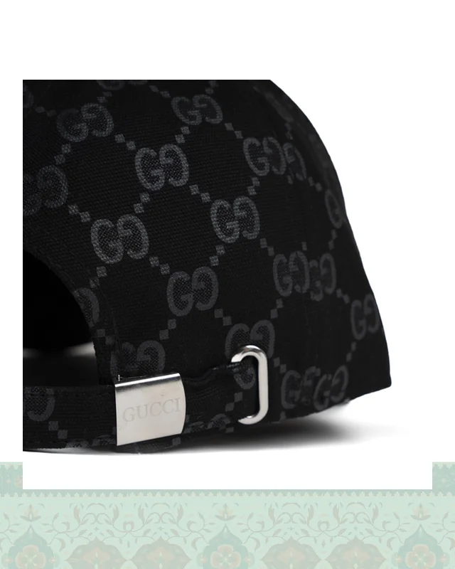 ارسال کلاه بیسبالی کتان طرح gucci نقاب خط دار  به خارج ایران