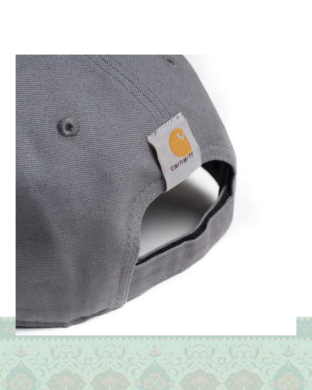 خرید کلاه بیسبالی كتان Dad’s cap اورجینال تکه دوزی carhartt  از ایران