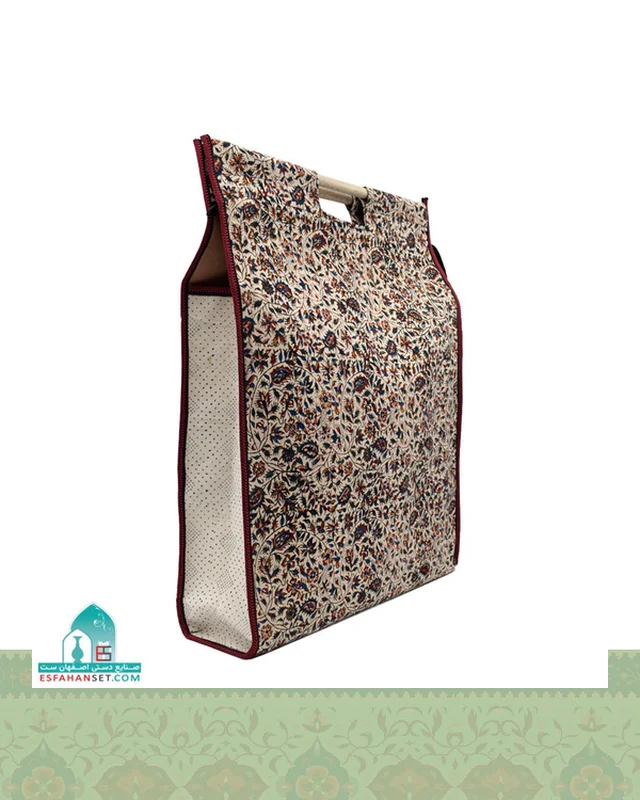خرید ساک هدیه قلمکار مدل دسته چوبی اندازه 50×60 سانتیمتر در اروپا و آمریکا