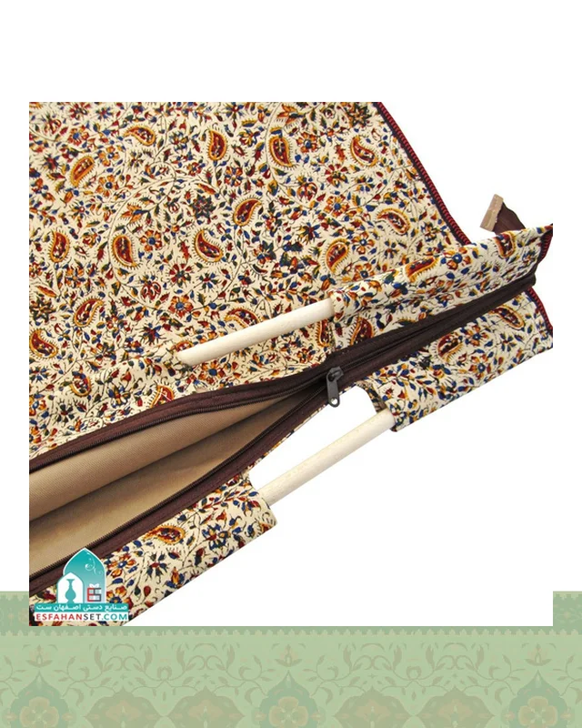 قیمت ساک هدیه قلمکار مدل دسته چوبی اندازه 50×60 سانتیمتر در اروپا و آمریکا