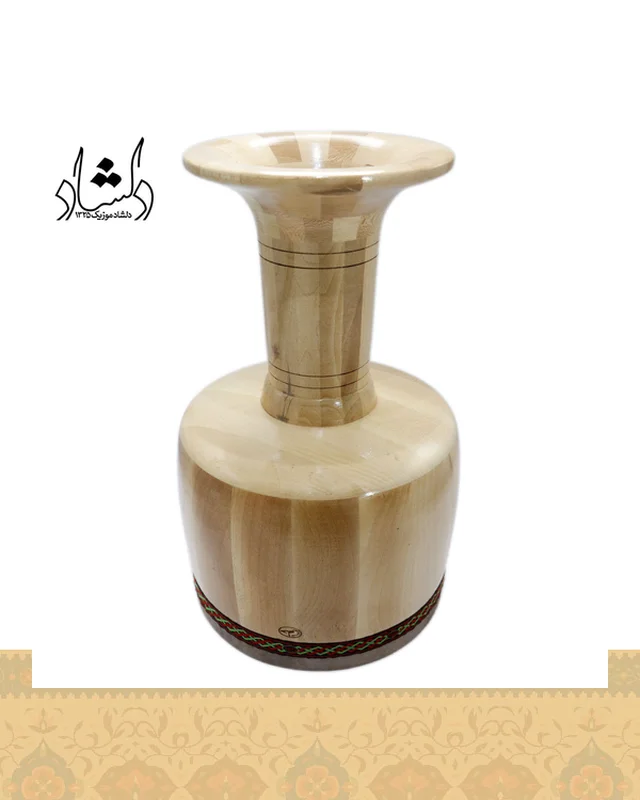 ارسال تنبک حلمی ترکه ای دهانه 27 طرح 2 به خارج ایران