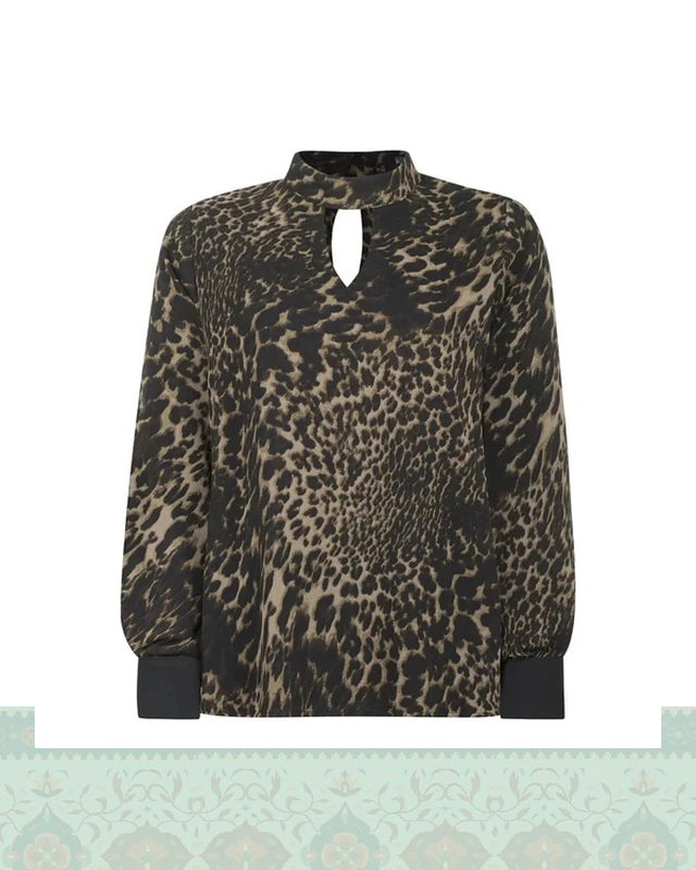 شومیز آیریس - مشکی - SIZE 1