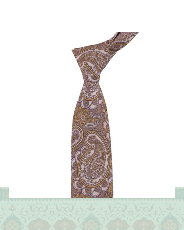 ارسال و فروش کراوات مردانه طرح بته جقه بژ در خارج از کشور