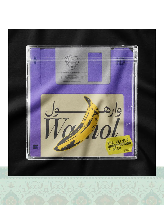 خرید تیشرت اندی وارهول Andy Warhol – The Velvet Underground & Nico - مشکی-Basic در اروپا و آمریکا