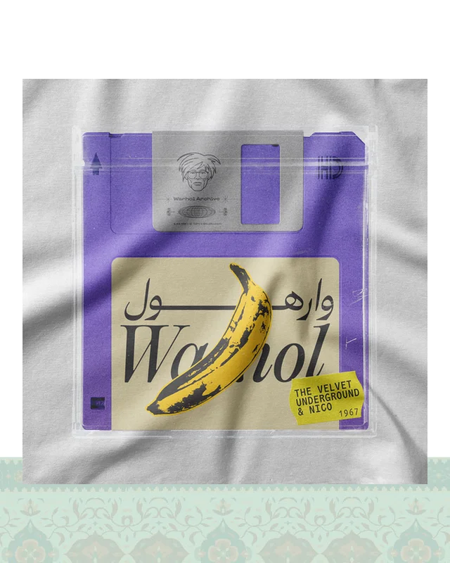 ارسال و فروش تیشرت اندی وارهول Andy Warhol – The Velvet Underground & Nico - مشکی-Basic در خارج از کشور