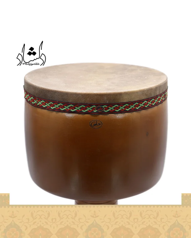 خرید تنبک حلمی ترکه ای دهانه 27 طرح 3 ارزی