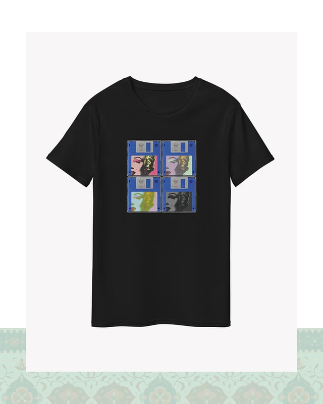 تیشرت اندی وارهول Andy Warhol – Shot Marilyns - مشکی-Oversized - S