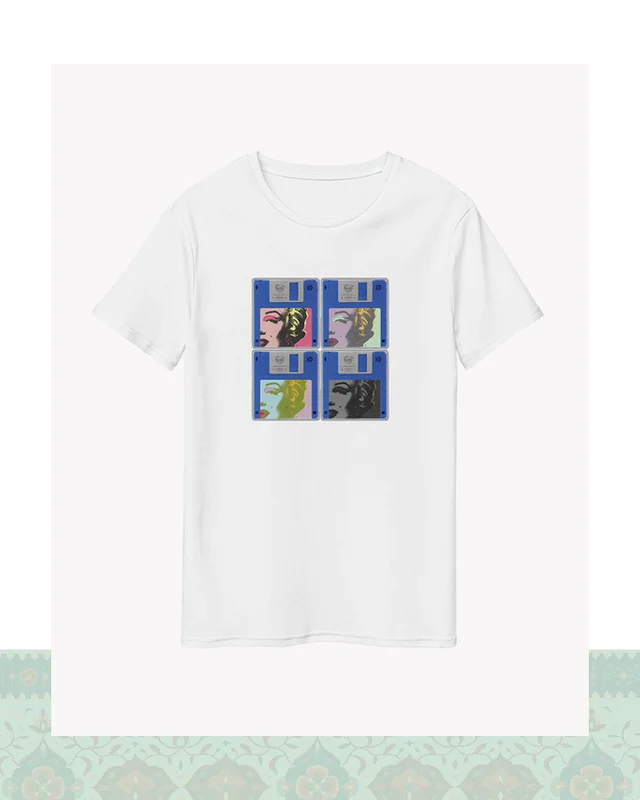 تیشرت اندی وارهول Andy Warhol – Shot Marilyns - مشکی-Oversized در دیارلند