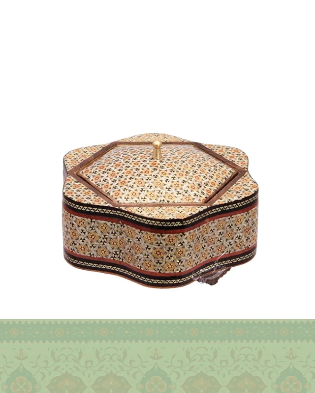 باکس شکلات خاتم کاری