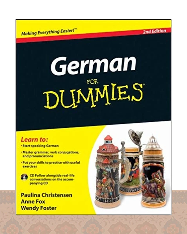 کتاب آلمانی جرمن فور دامیز German For Dummies