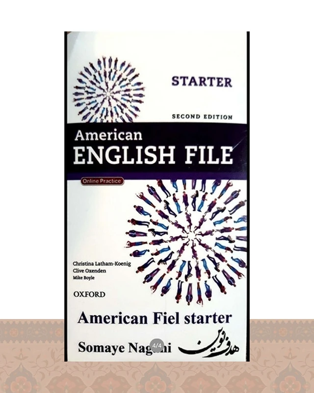 فلش کارت امریکن انگلیش فایل American English File Starter ویرایش دوم