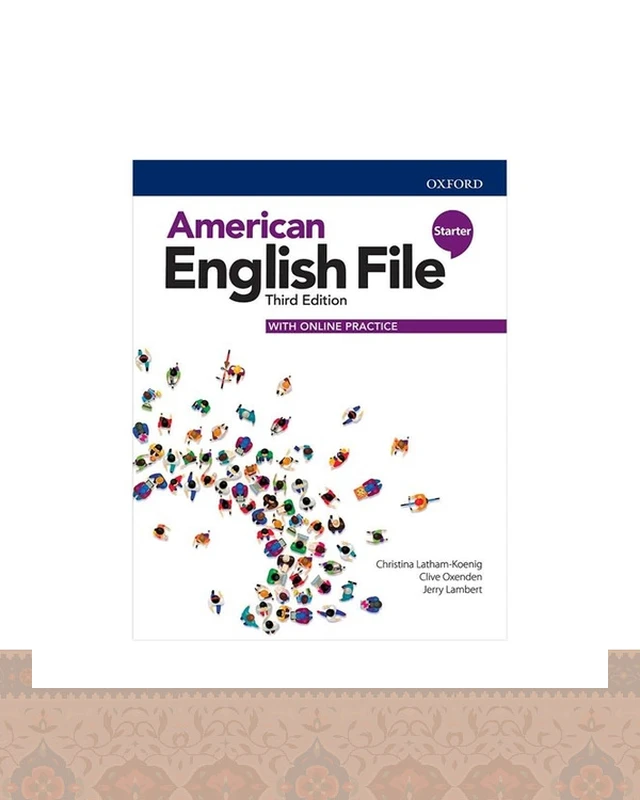 کتاب امریکن انگلیش فایل استارتر ويرايش سوم American English File 3rd Edition Starter