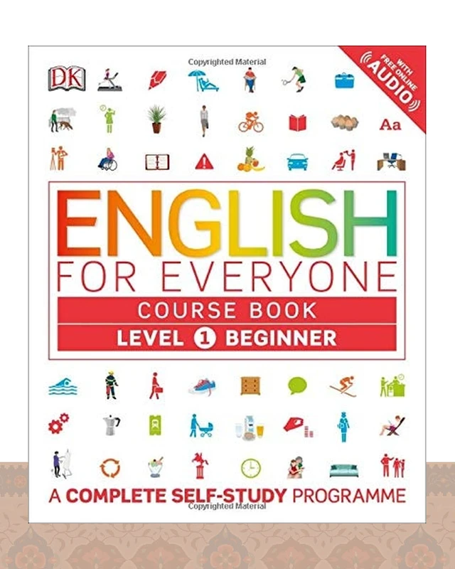 کتاب انگلیش فور اوری وان English for Everyone: Level 1 Beginner Course Book