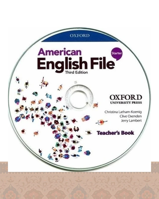 سی دی تیچر کتاب امریکن انگلیش فایل ویرایش سوم CD Teachers Book American English File 3rd Starter