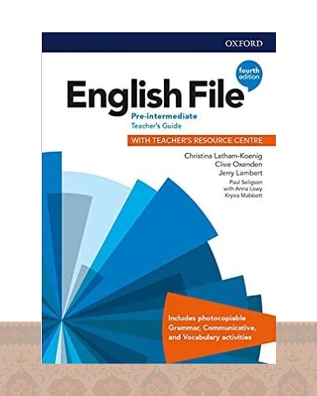 کتاب معلم English File 4th Edition Pre Intermediate Teachers Guide
