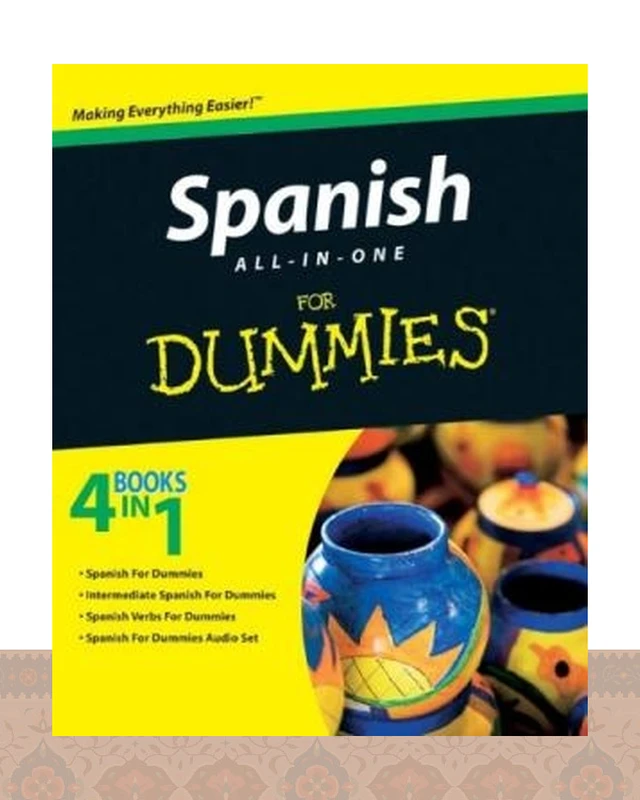 کتاب اسپنیش ال این وان فور دامیز  Spanish All in One For Dummies