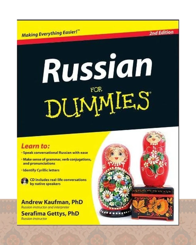 کتاب روسی راشن فور دامیز Russian for dummies 2nd