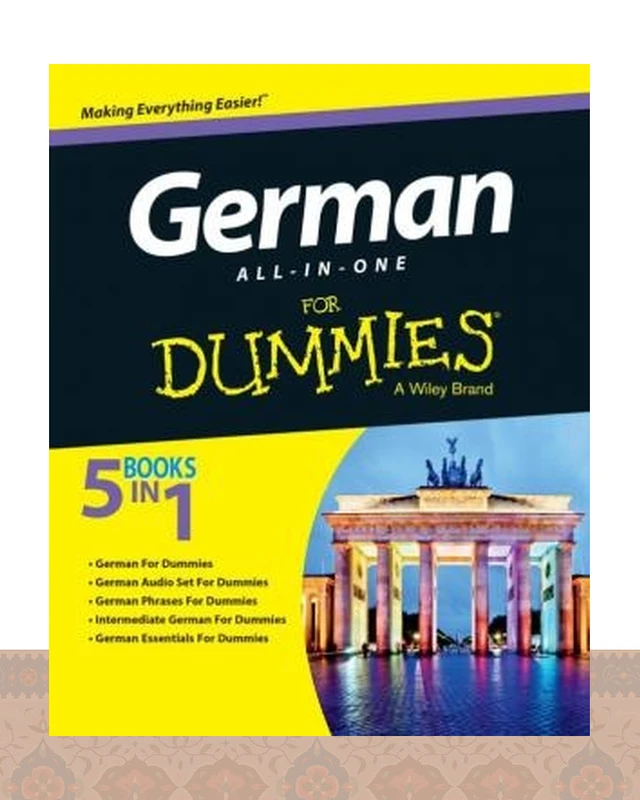 کتاب آلمانی جرمن فور دامیز German All in One for Dummies
