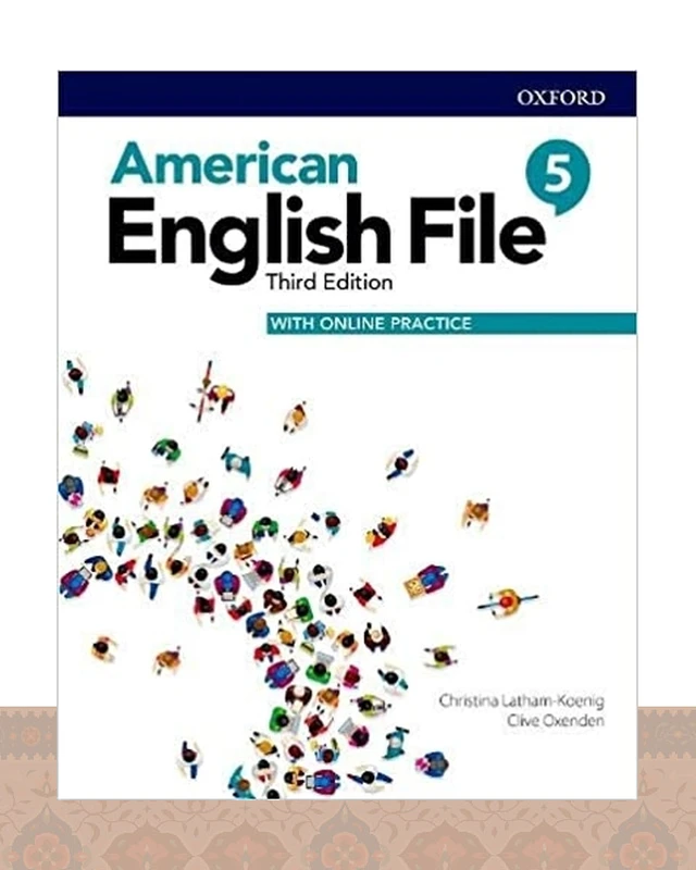 کتاب امریکن انگلیش فایل 5 ويرايش سوم American English File 3rd Edition