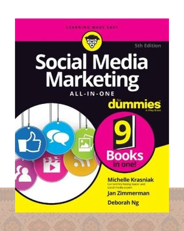 کتاب سوشال مدیا مارکتینگ Social Media Marketing All in One For Dummies