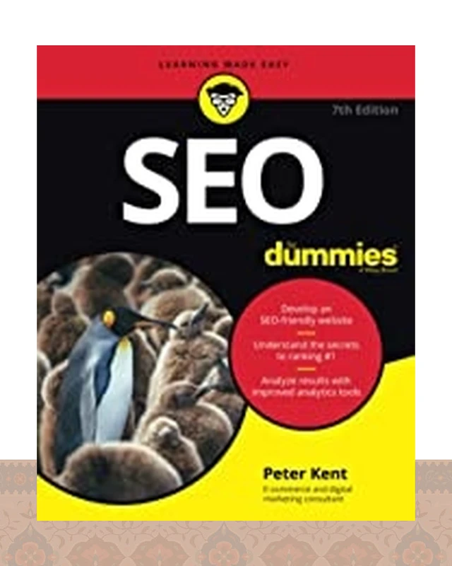 کتاب سئو فور دامیز SEO for Dummies 7th قرمز