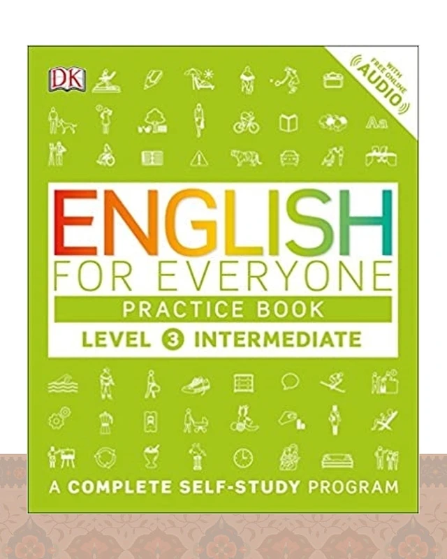 کتاب انگلیش فور اوری وان English for Everyone: Level 3 Intermediate Practice Book