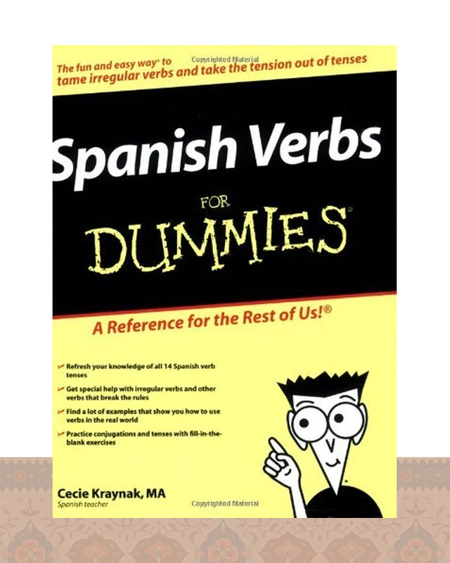 کتاب اسپنیش وربز فور دامیز Spanish Verbs For Dummies