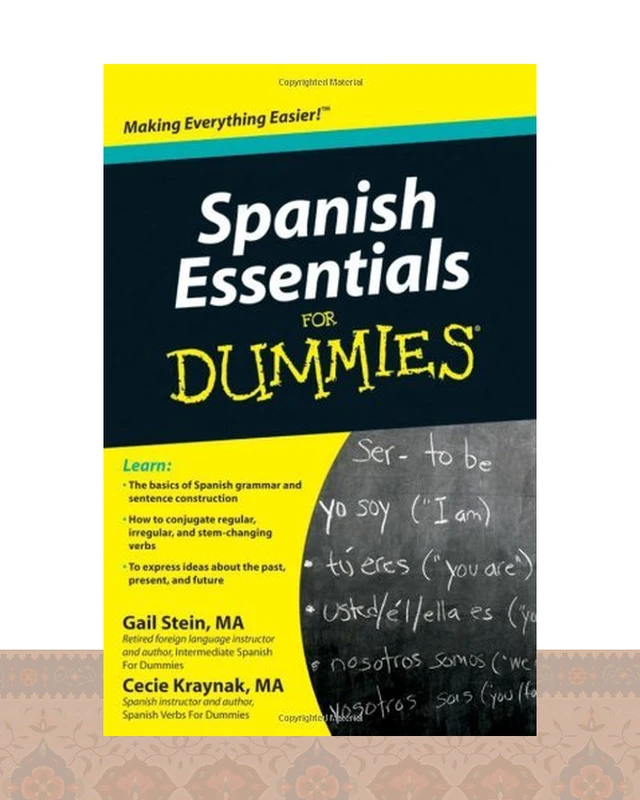 کتاب اسپانیایی اسپنیش اسنشیالز فور دامیز Spanish Essentials For Dummies