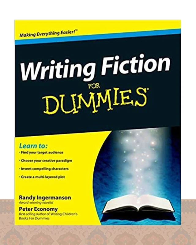 کتاب انگلیسی رایتینگ فیکشن فور دامیز Writing Fiction For Dummies