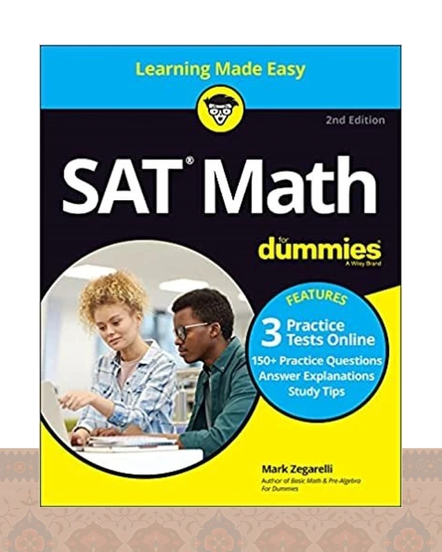 کتاب اس ای تی مت فور دامیز SAT Math For Dummies