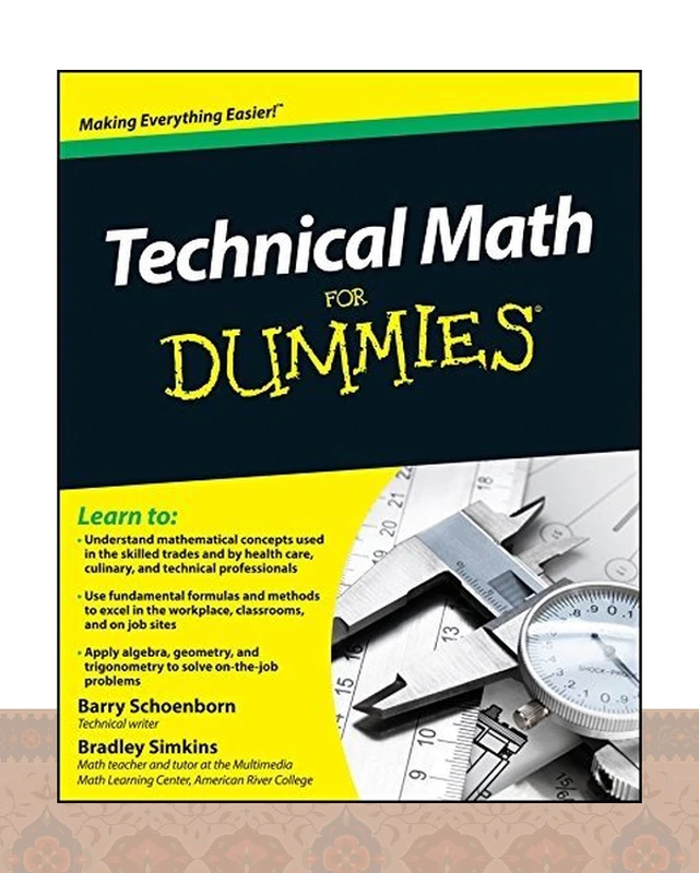 کتاب تکنیکال مت فور دامیز Technical Math For Dummies