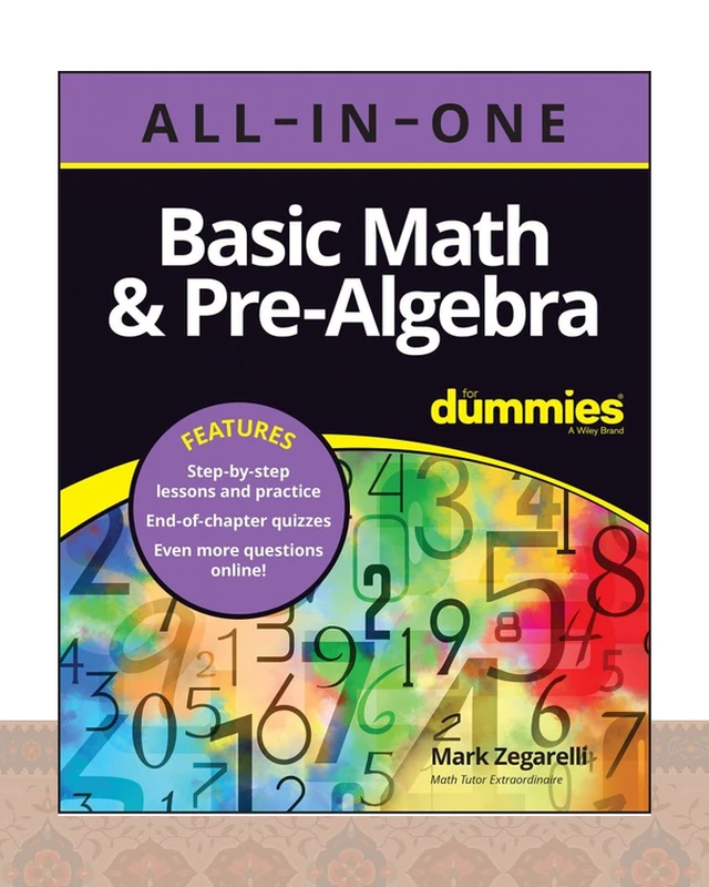 کتاب بیسیک مث اند پری آلجبرا Basic Math & Pre Algebra All in One For Dummies
