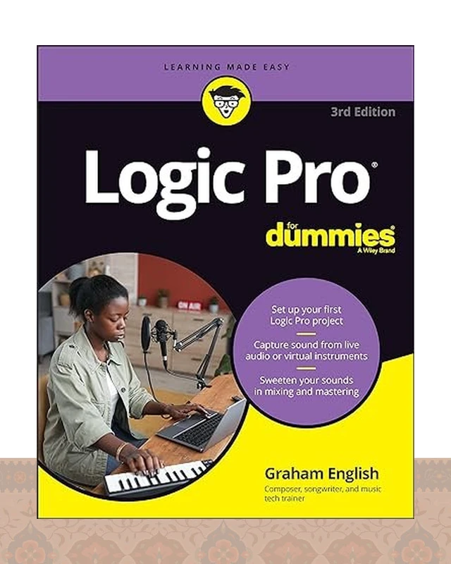 کتاب انگلیسی لاجیک پرو فور دامیز Logic Pro For Dummies