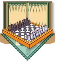 تخته نرد و شطرنج